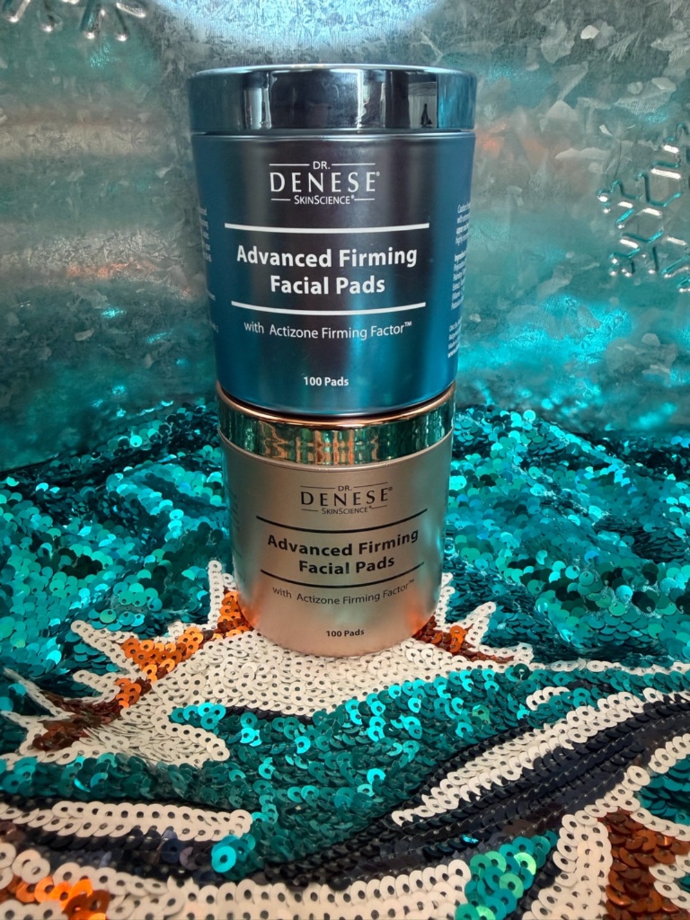 Dr. Denese Advanced Firming Facial Pads - Silver & Gold (2) - Picture 2 of 2